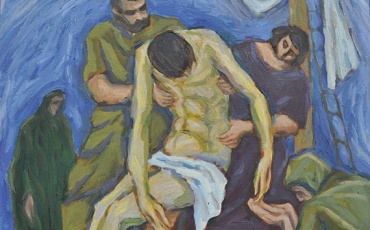 XIII. postaja - Isusa skidaju s križa