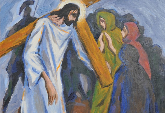 VIII. postaja - Isus tješi jeruzalemske žene